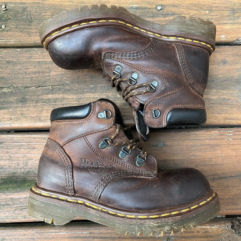 Dr. Martens 7734 Steel Toe Industrial Work Boots Made in England